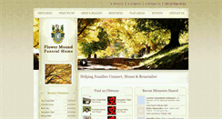 Desktop Screenshot of flowermoundfuneralhome.com